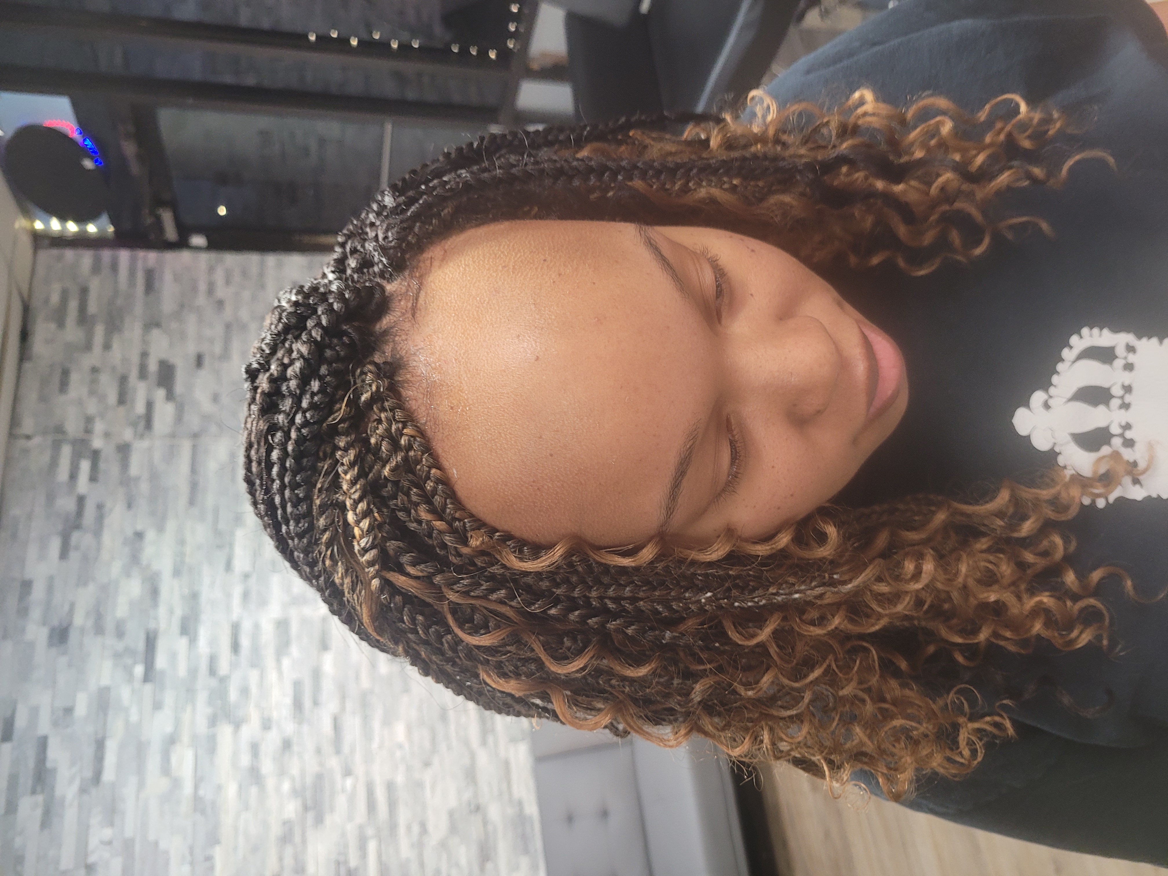 Feed-in Ponytail